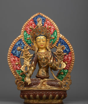 white-tara-38cm-sculpture