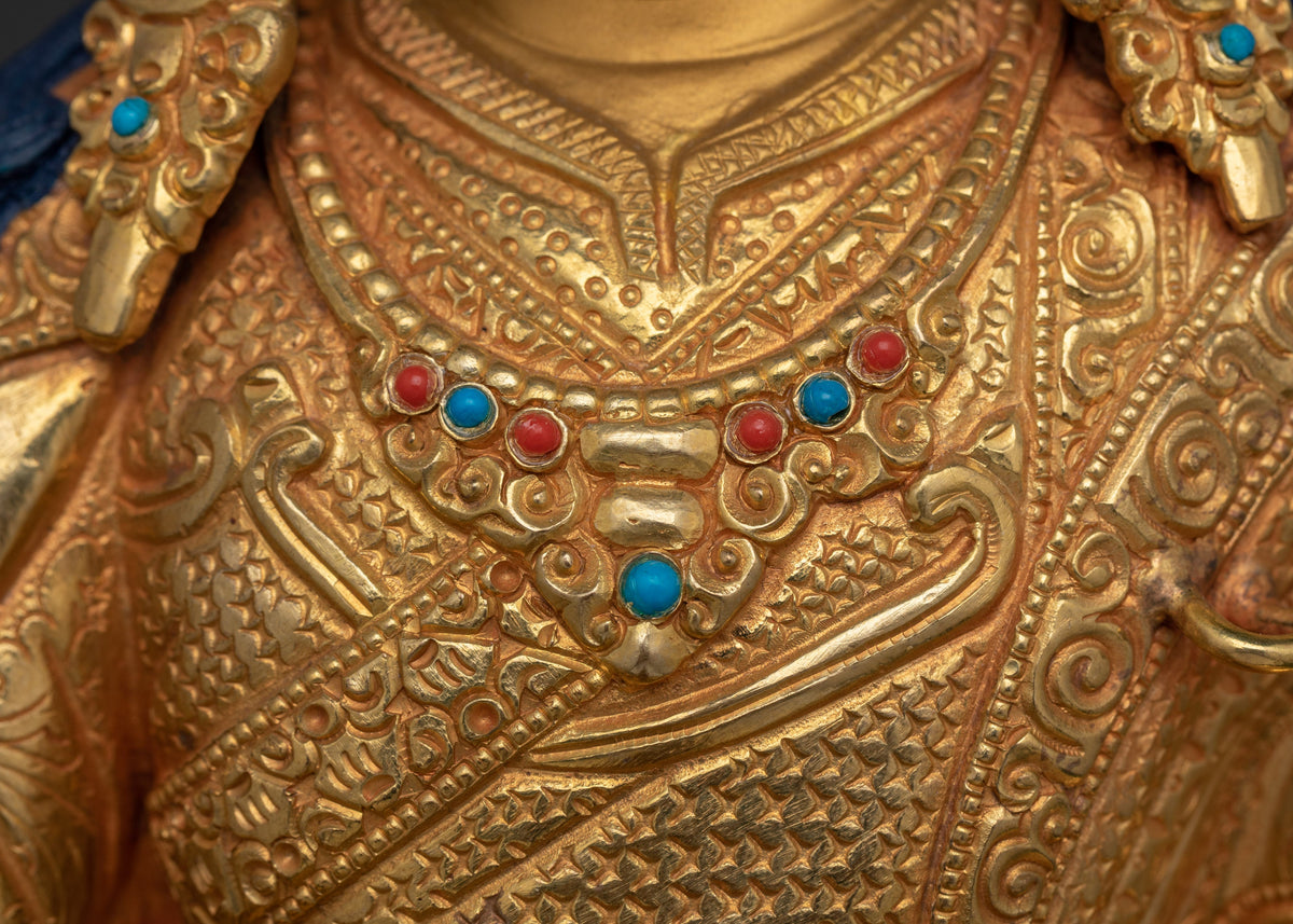 Lotus Born Guru Padmasambhava Statue | Master of Tibetan Buddhism