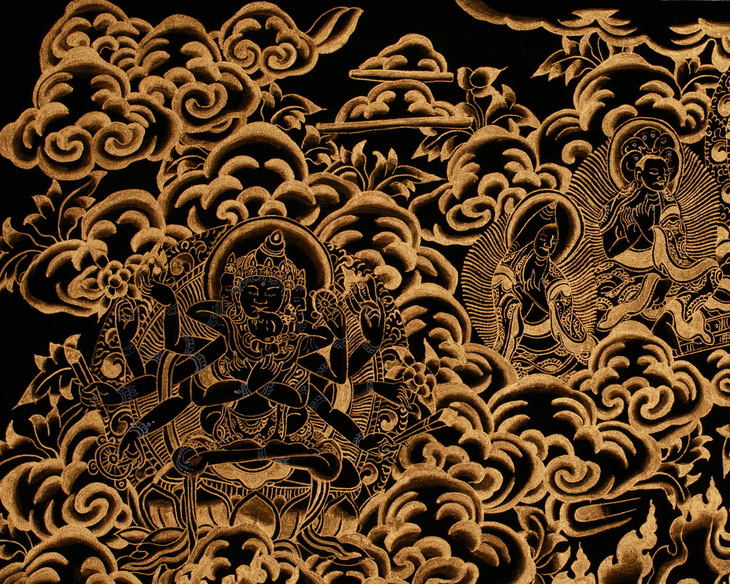 Tibetan Thangka of Yamantaka | The Destroyer Of Death