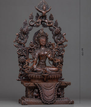 Green Tara Buddhist Art | Sculpted In Nepal