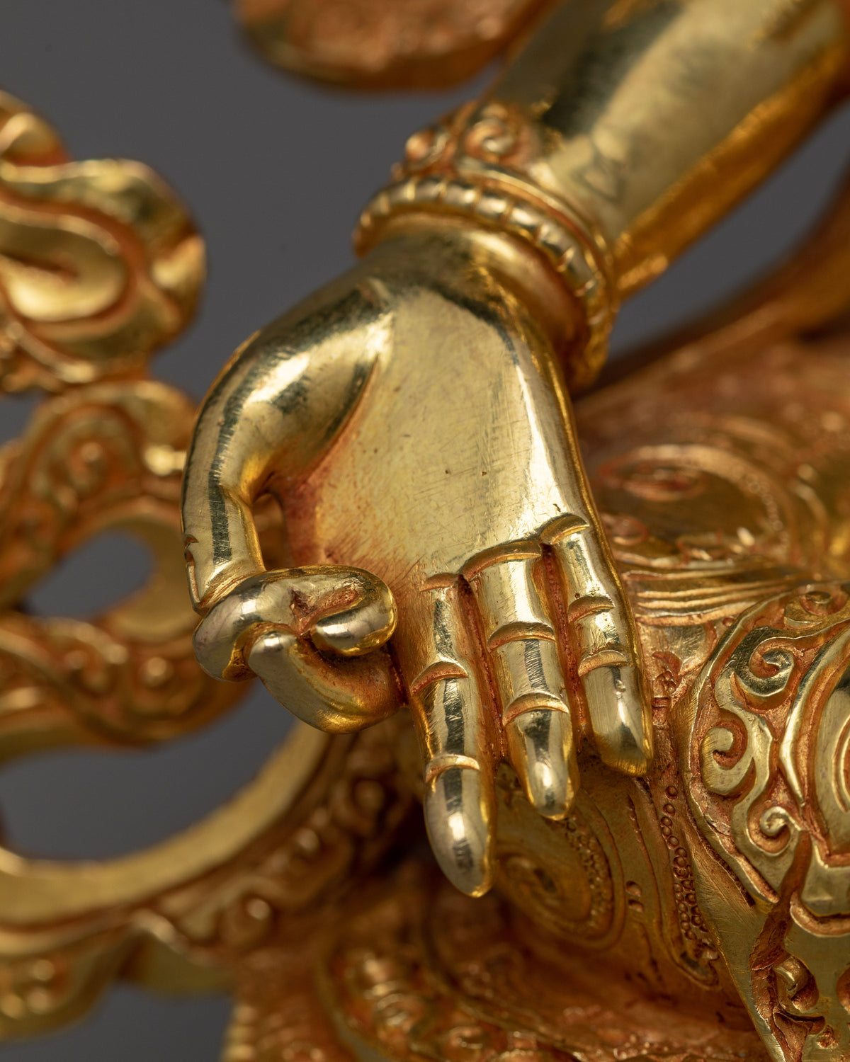 Spiritual Handmade Art of Green Tara | Embrace Divine Grace and Beauty