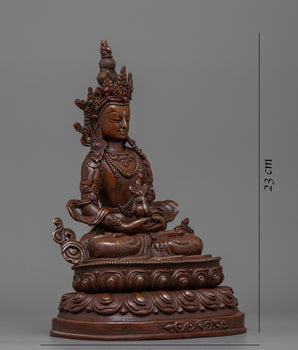 amitayus-oxidized sculpture