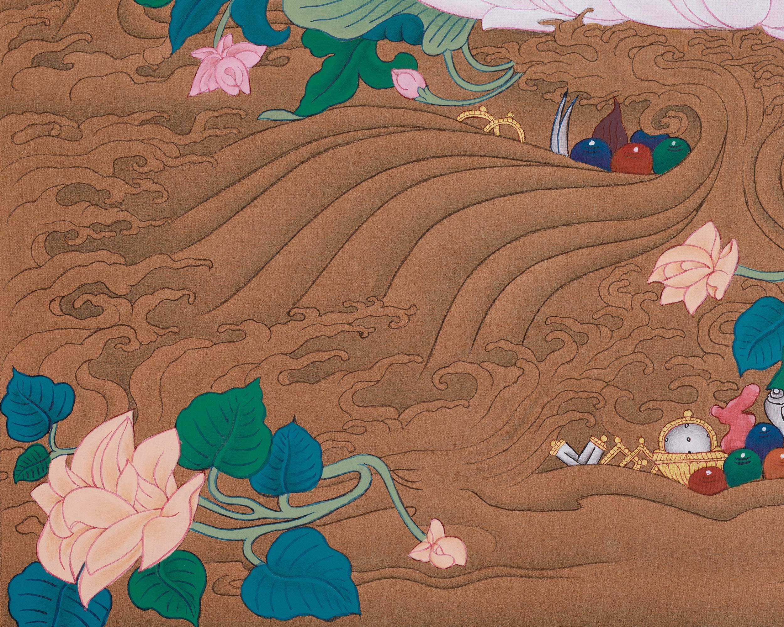 Manjushri Spiritual Thangka | The Divine Symbol of Wisdom and Enlightenment
