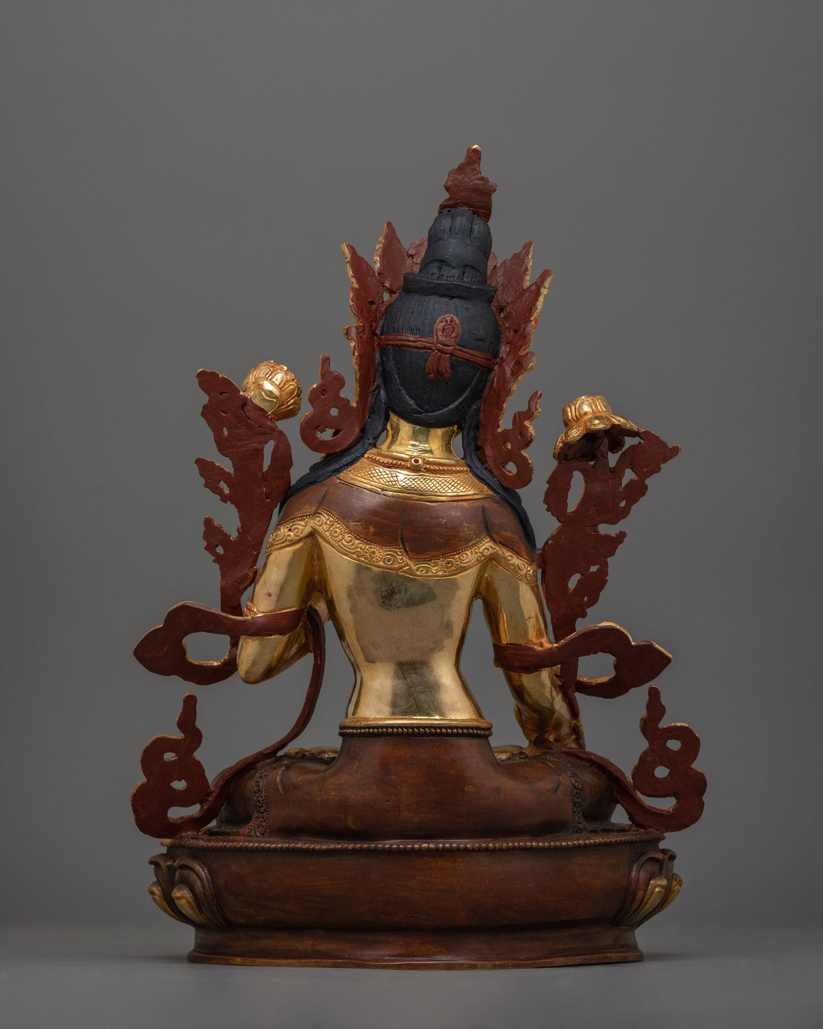 White Tara Spiritual Decor Figurine | Female Bodhisattva Statue for Meditation and Rituals
