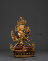 Avalokiteshvara Copper Artwork