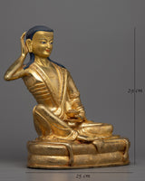 milarepa-copper statue