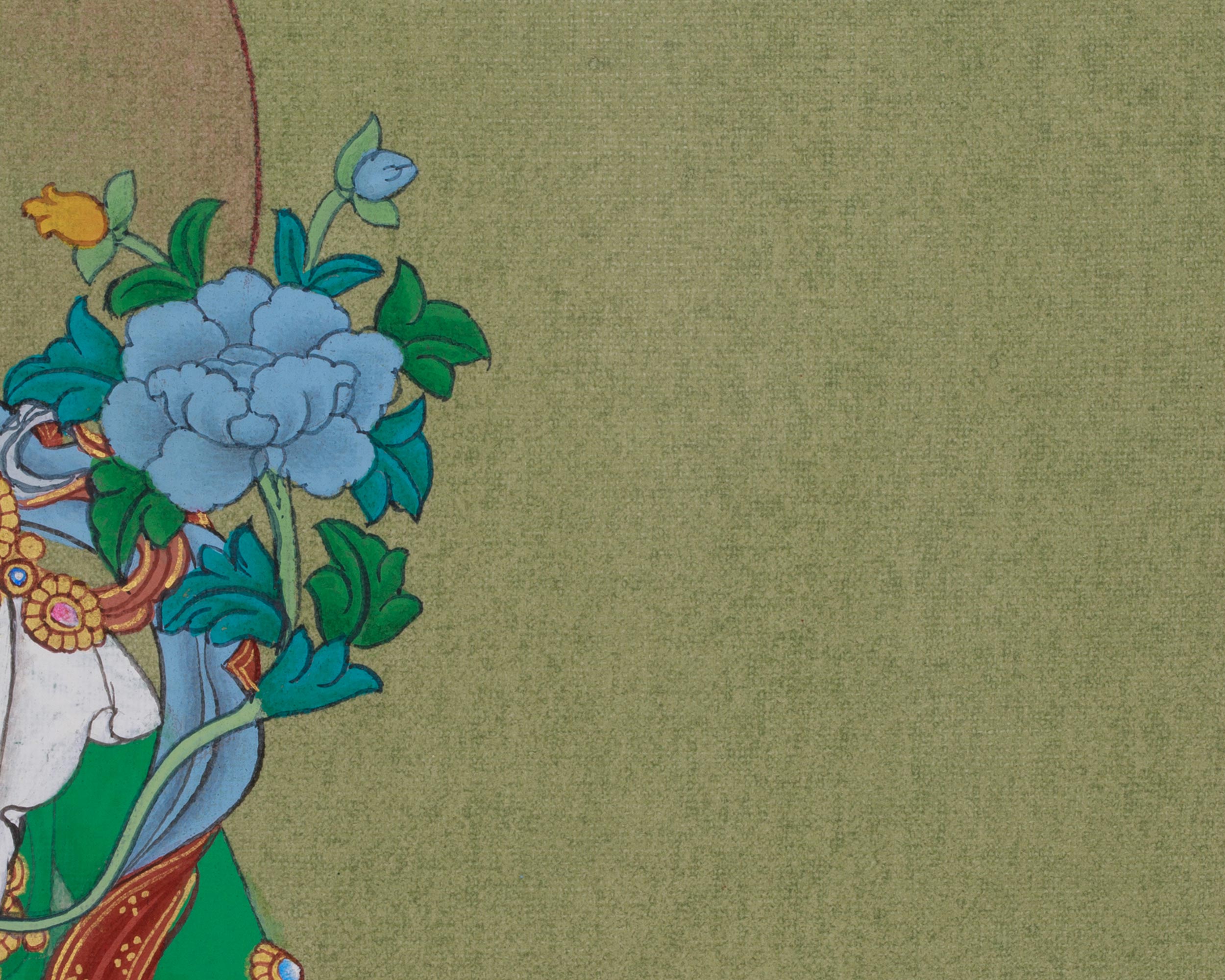 Tibetan Shyama Tara Artwork | Spiritual Protection
