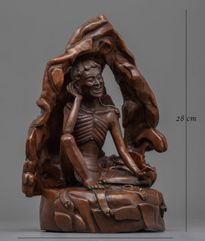 classic milarepa-statue