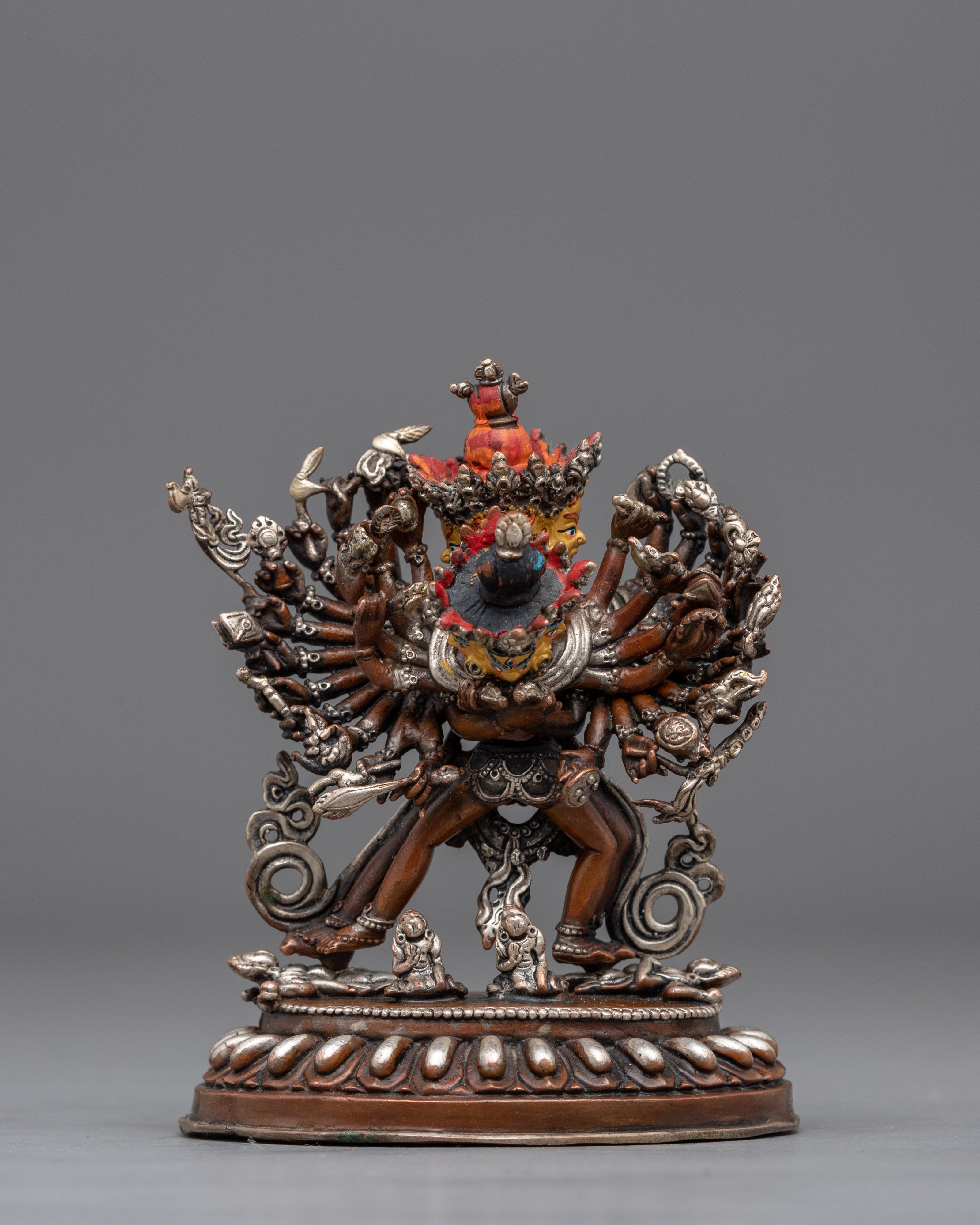 Tibetan Buddhist Kalachakra Sculpture | Symbolizing the Ability to Handle All Situations