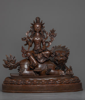 buddhist line art chenrezig