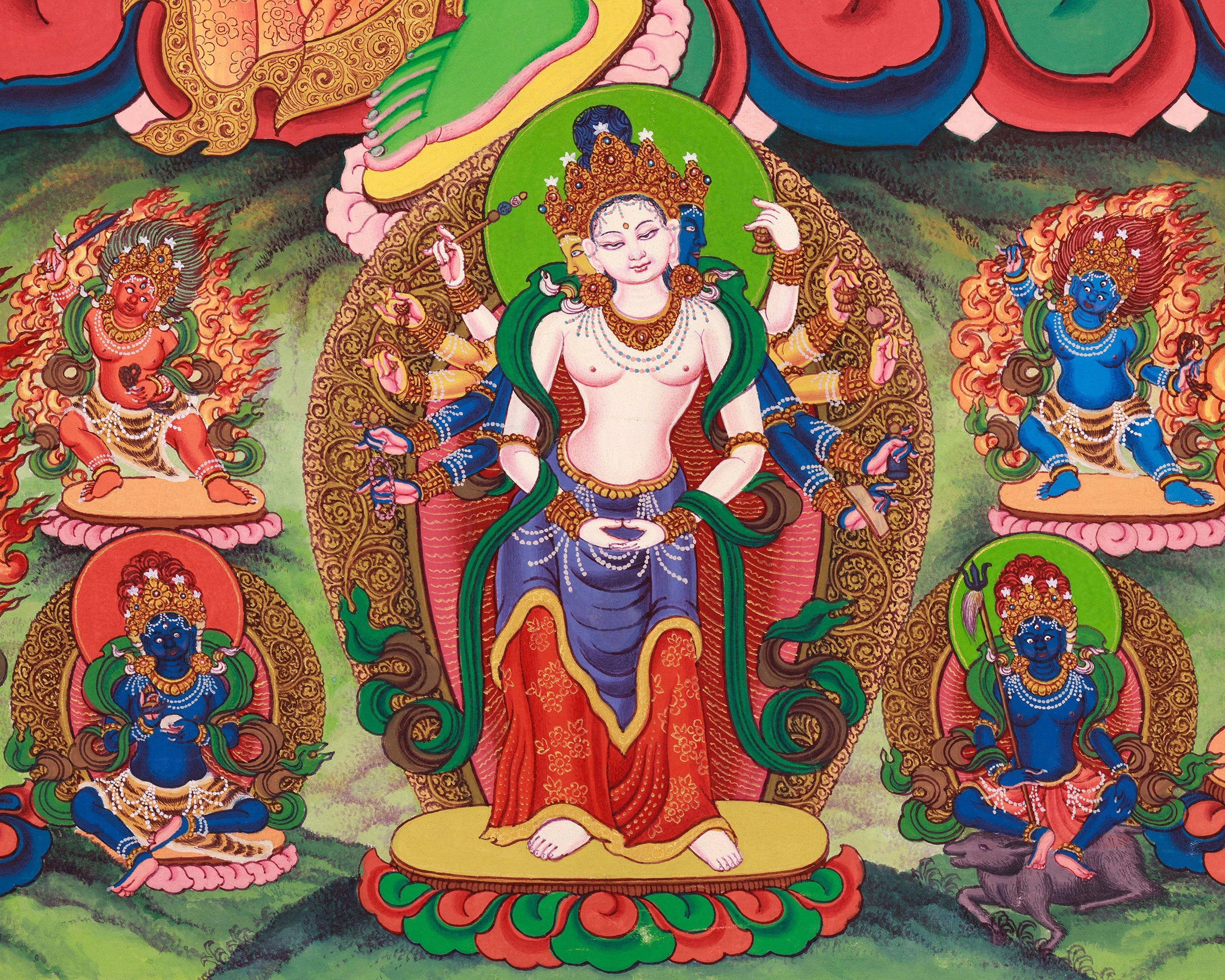 21 Mother Taras | Manifestations of Compassionate Activity