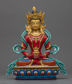 red-amitayus-figurine