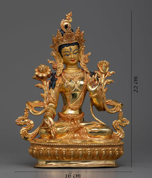 White Tara Zen Buddhist Art | Explore Serenity with our Beautiful Sculpture