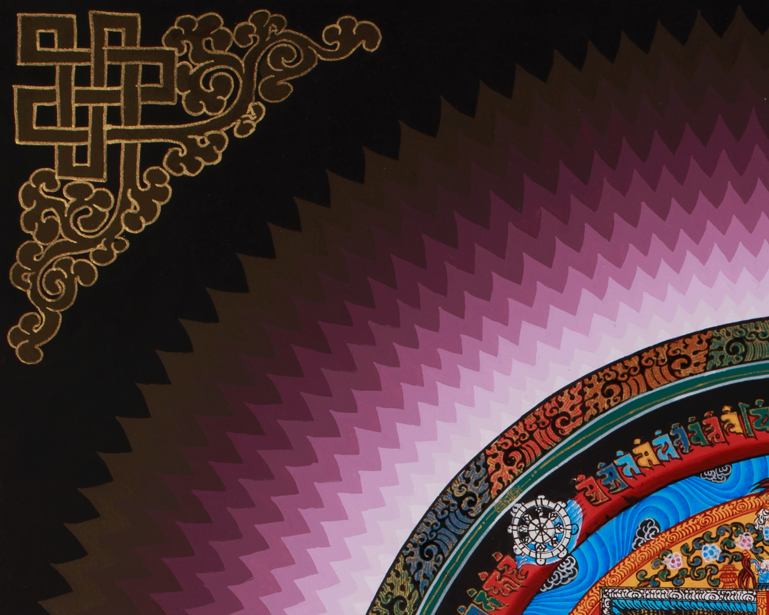 Sacred Buddhist Kalachakra Mandala | Peace, Focus, and Inner Transformation