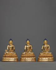 buddha sculpture set