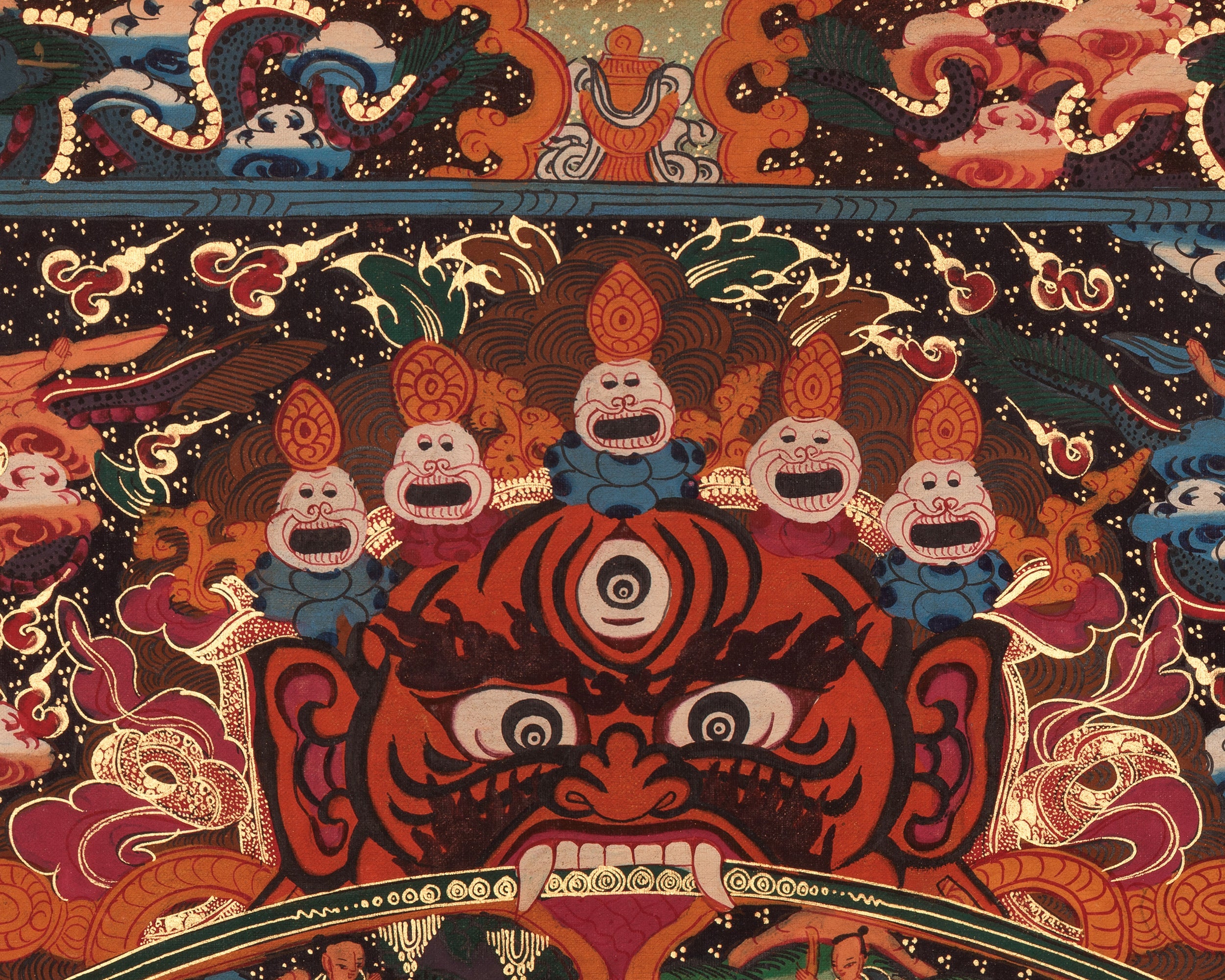 Himalayan Wheel of Life Artwork | Samsara and Enlightened Wisdom
