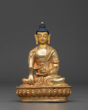 Traditional  Handmade Shakyamuni Buddha Sculpture