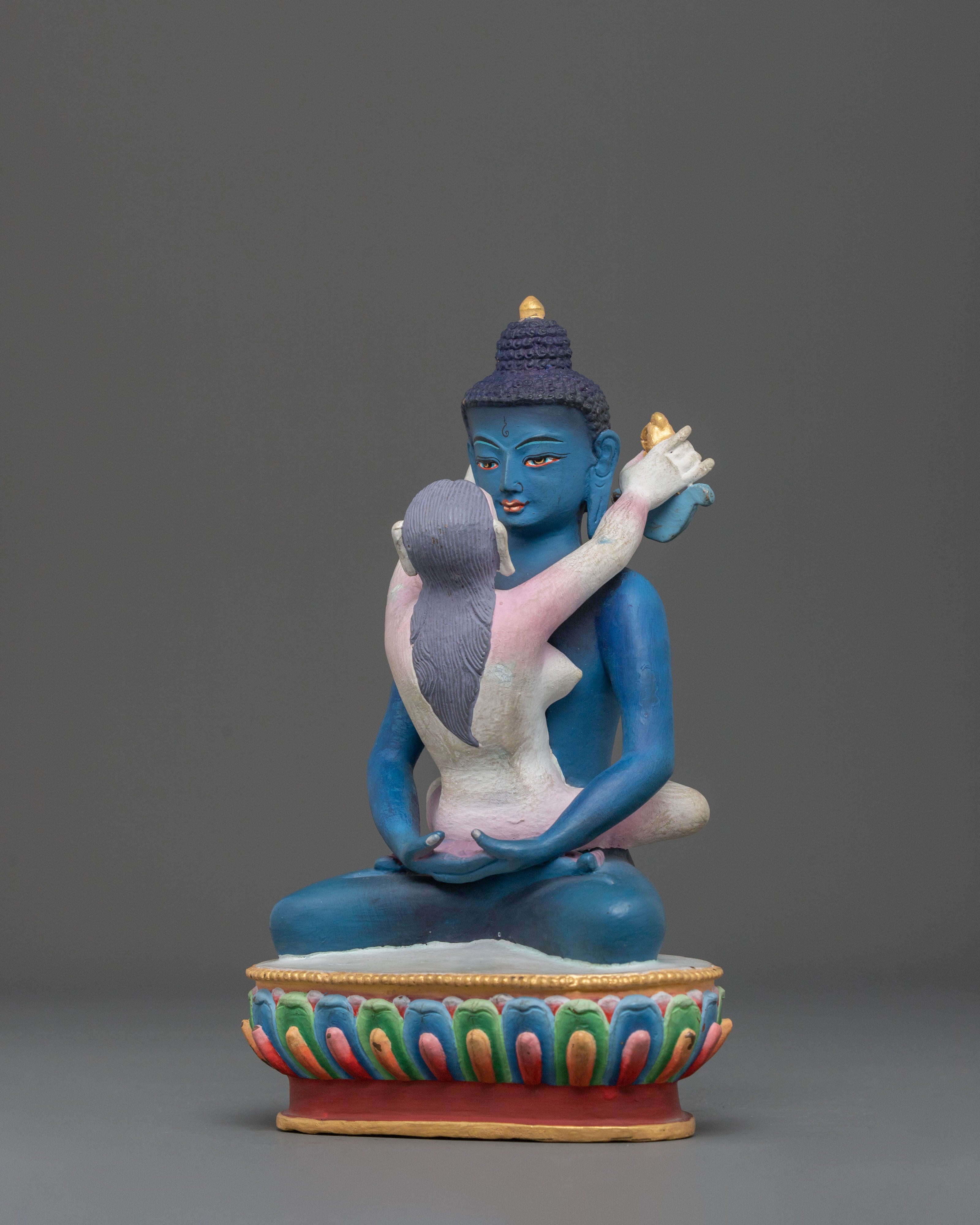 Samantabhadra with Consort Buddhist Statue | Embodiment of Primordial Purity