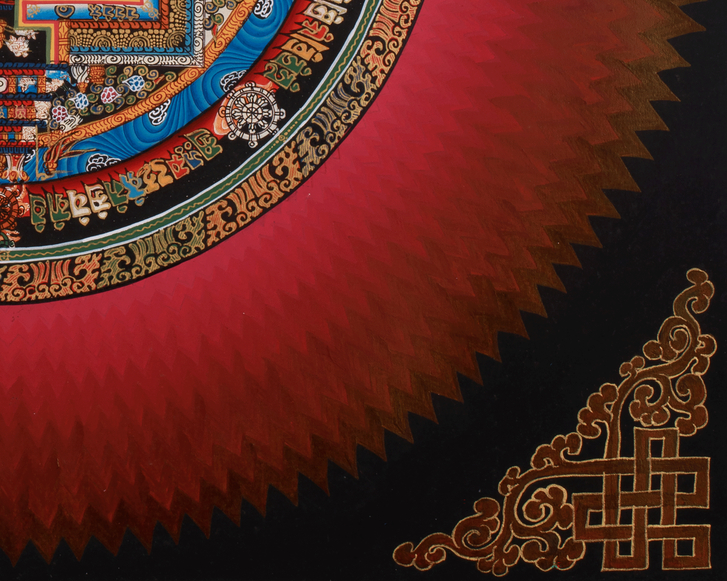 Divine Artwork of Kalachakra Mandala | Symbolizing the Wheel of Time