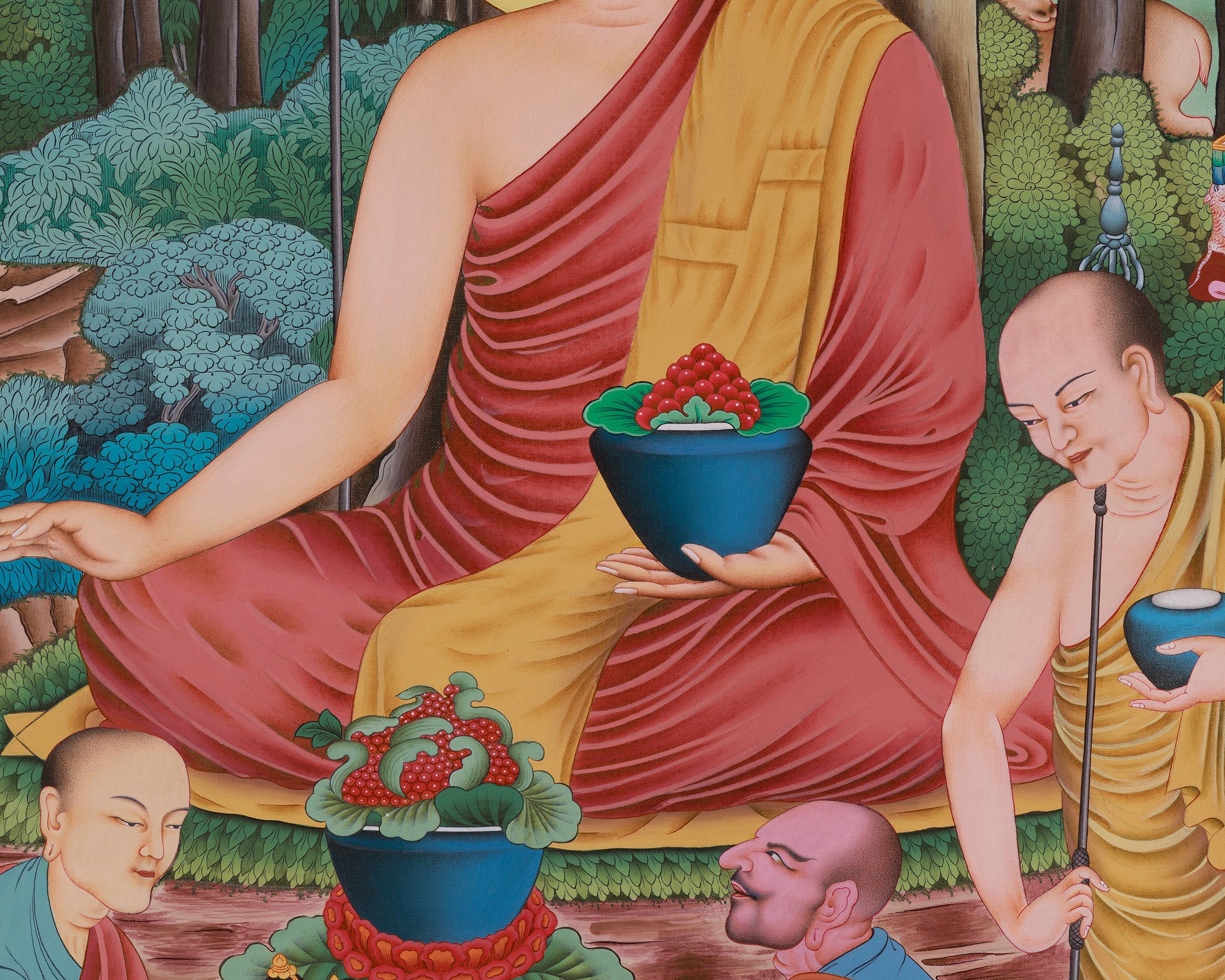 Himalayan thangka of Shakyamuni Buddha | Dharma Teacher