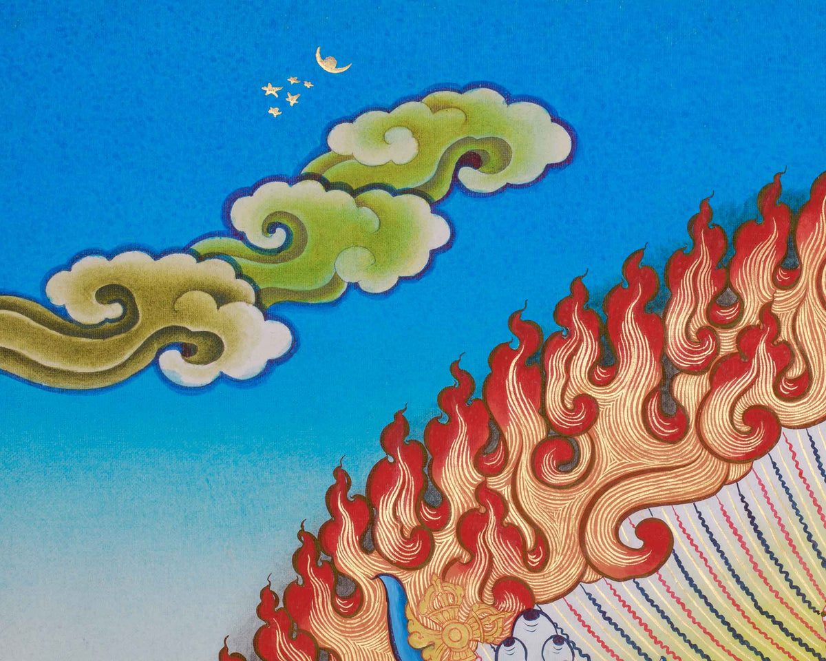 Tantric deity Chakrasamvara Thangka | Spiritual Empowerment