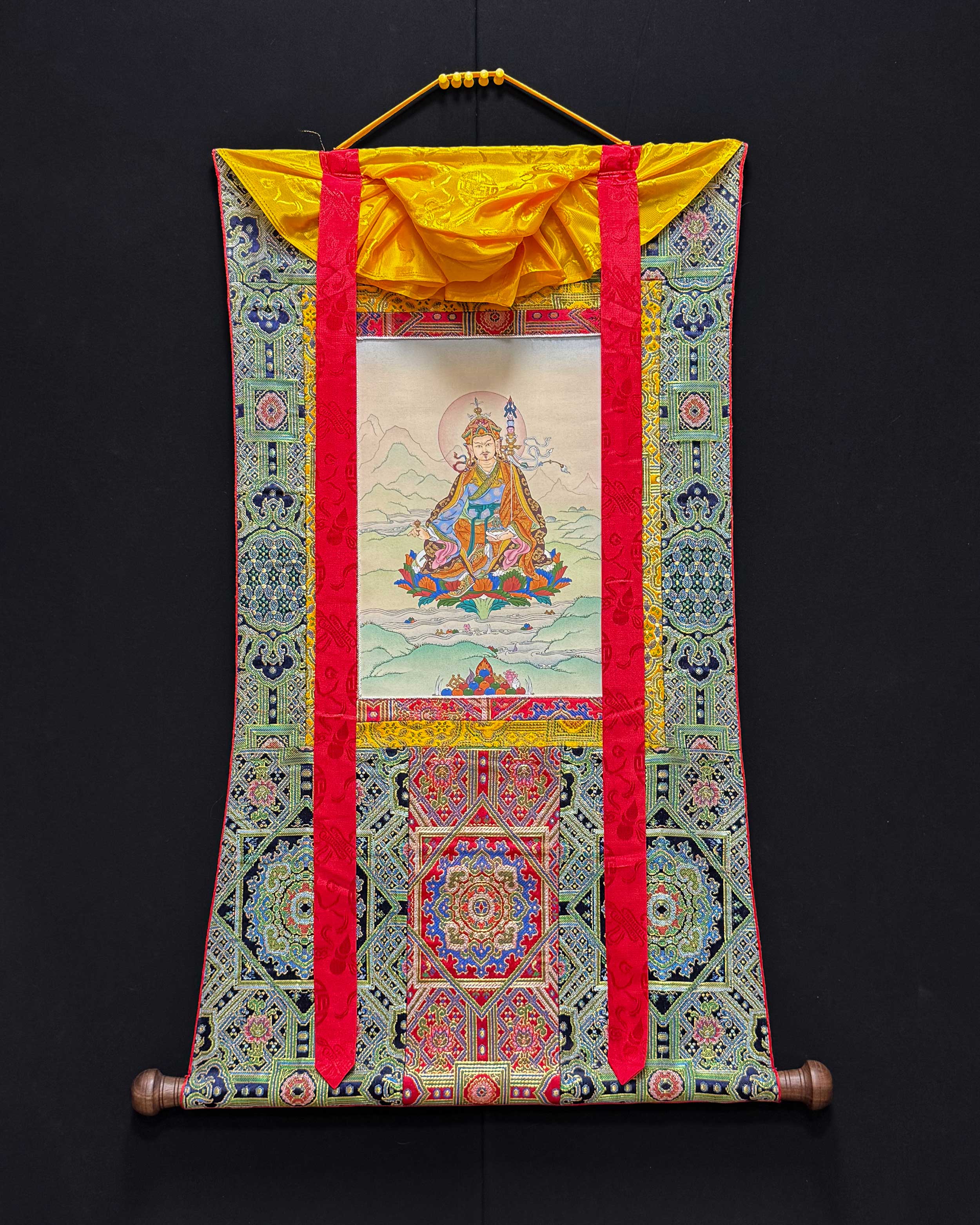The Teacher of the Dharma, Guru Rinpoche | Padmasambhava Art | Wisdom and Protection