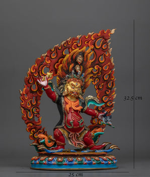 Handcrafted Trakpo Sumtril Sculpture