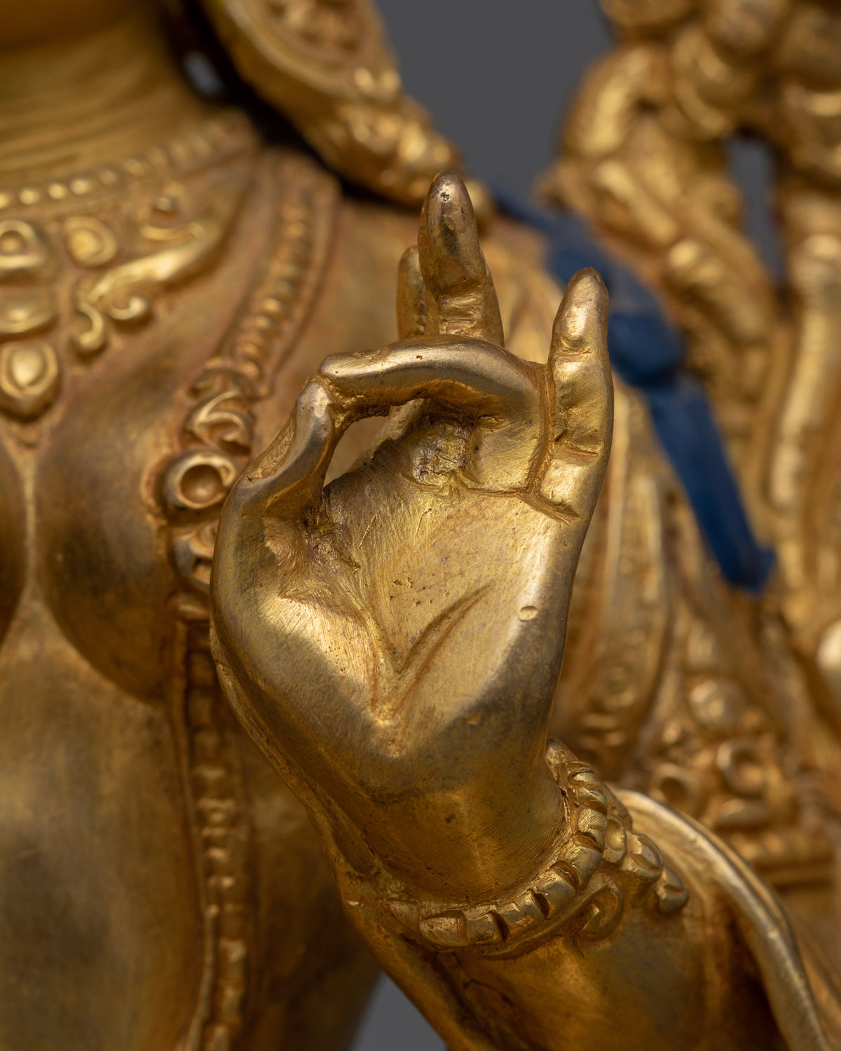 Boddhisattva Green Tara Compassion Goddess | Traditional Himalayan Artwork