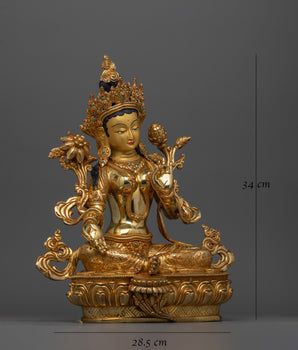 jetsun-dolma-green-tara-sculpture