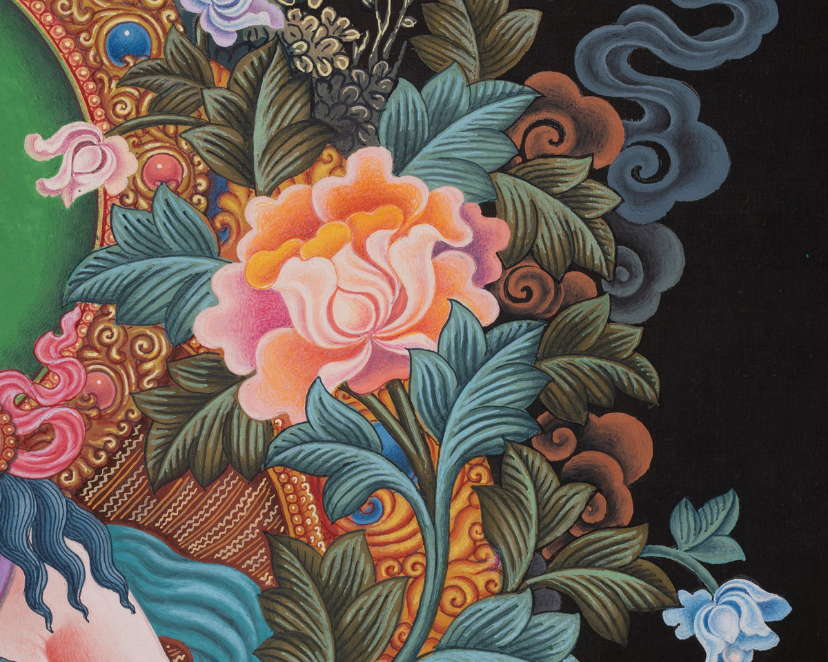 White Tara Sacred Artwork | Sita Tara | Goddess of Compassion and Longevity