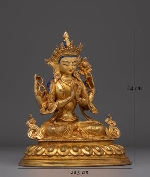 Spiritual Statue of Chenrezig