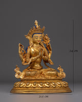 Spiritual Statue of Chenrezig
