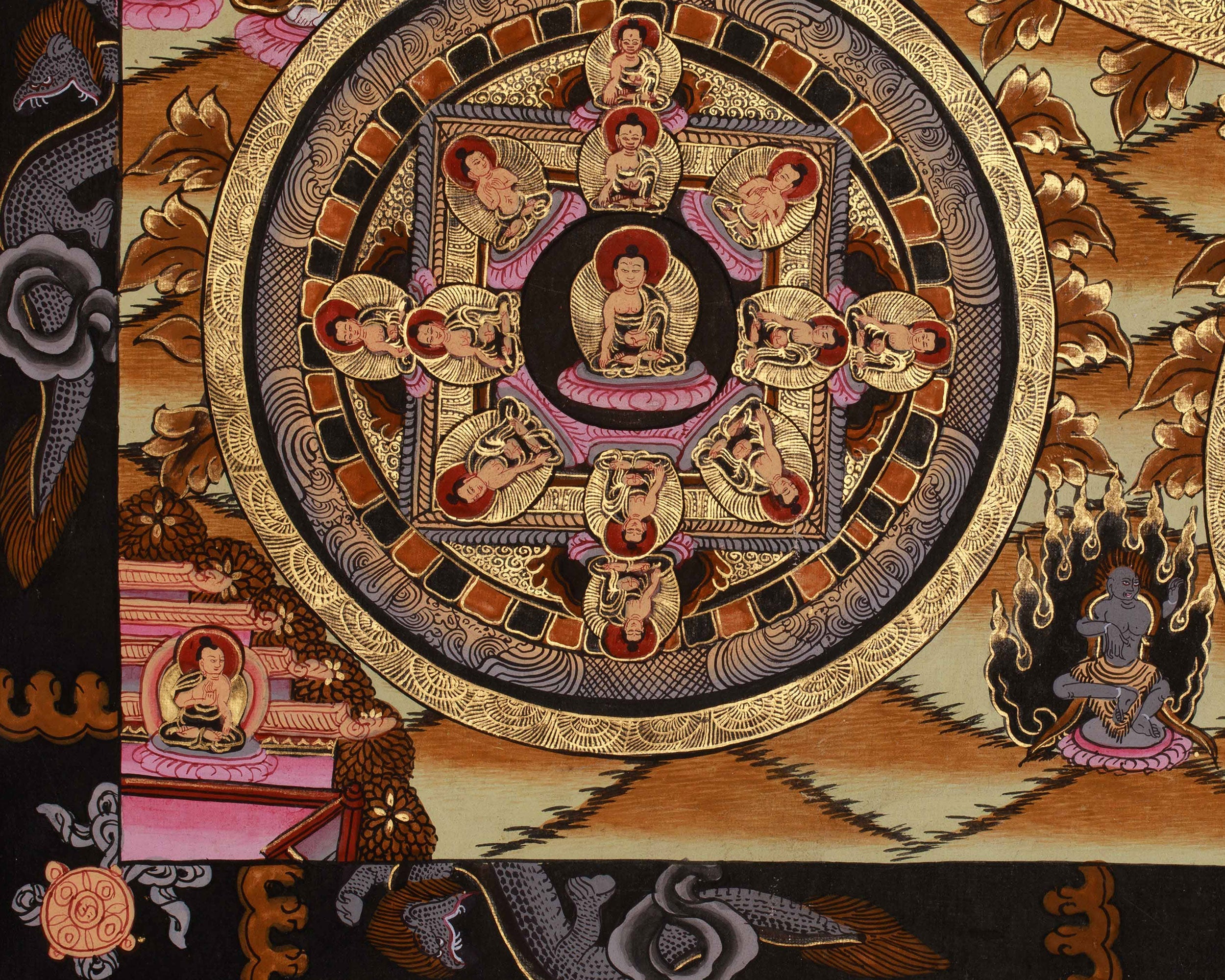 Sacred Chenrezig Mandala | Avalokiteshvara, the Bodhisattva of Compassion | Meditation Altar