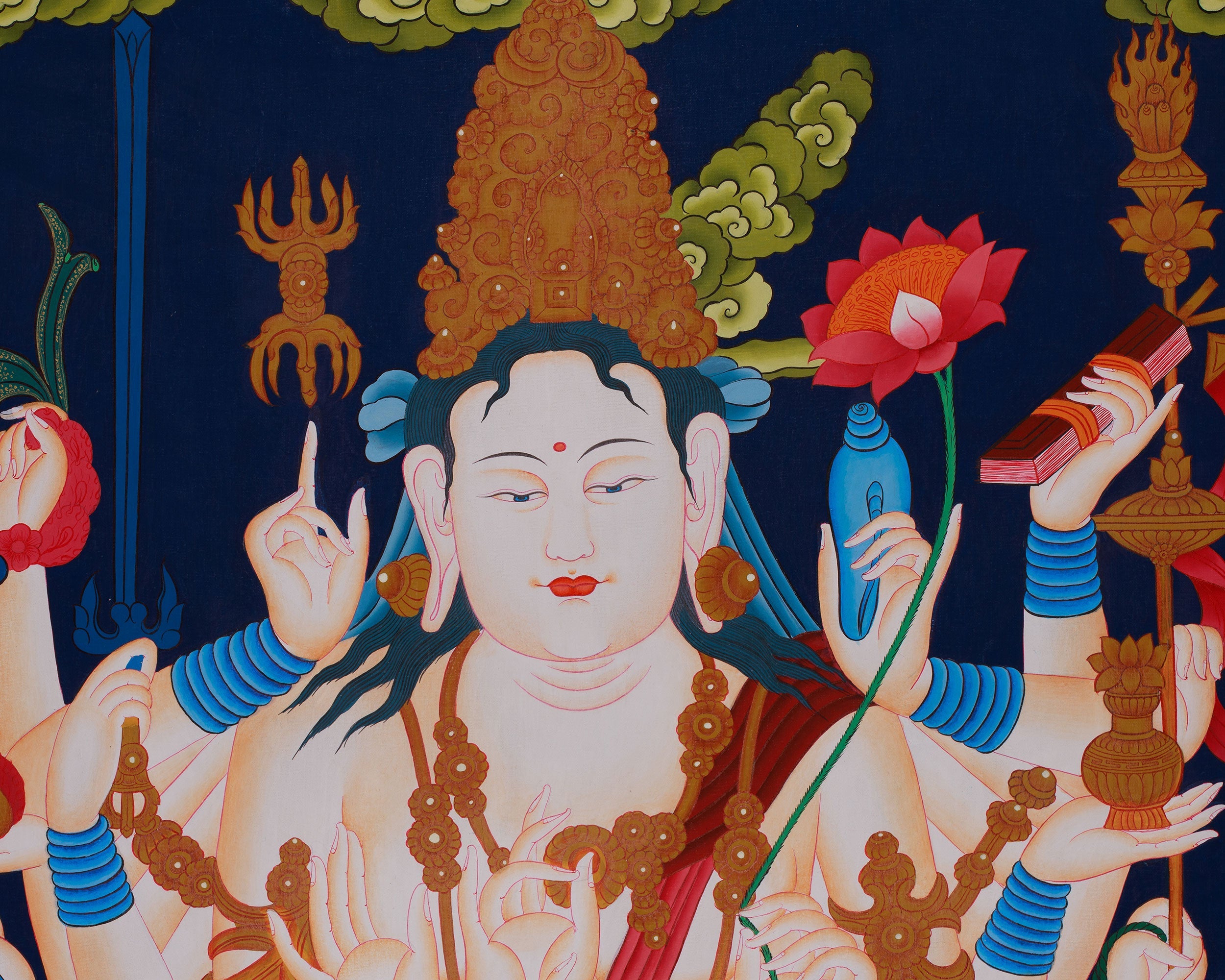 Juntei Kannon Artwork | Divine Mother of the Buddhist Deities