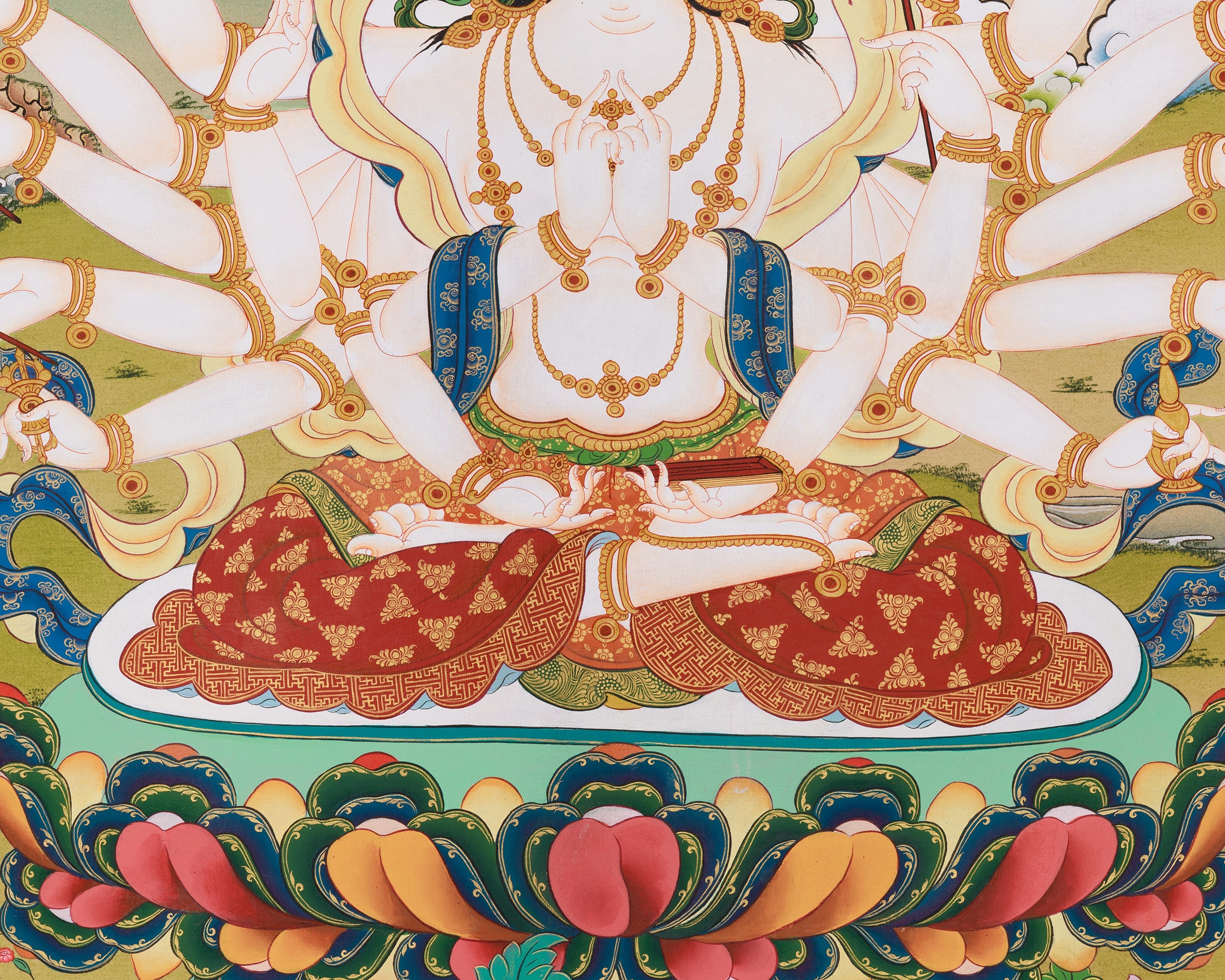 Chundi Meditation Art | Goddess of Wisdom | Mother of Seven Millions of Buddhas
