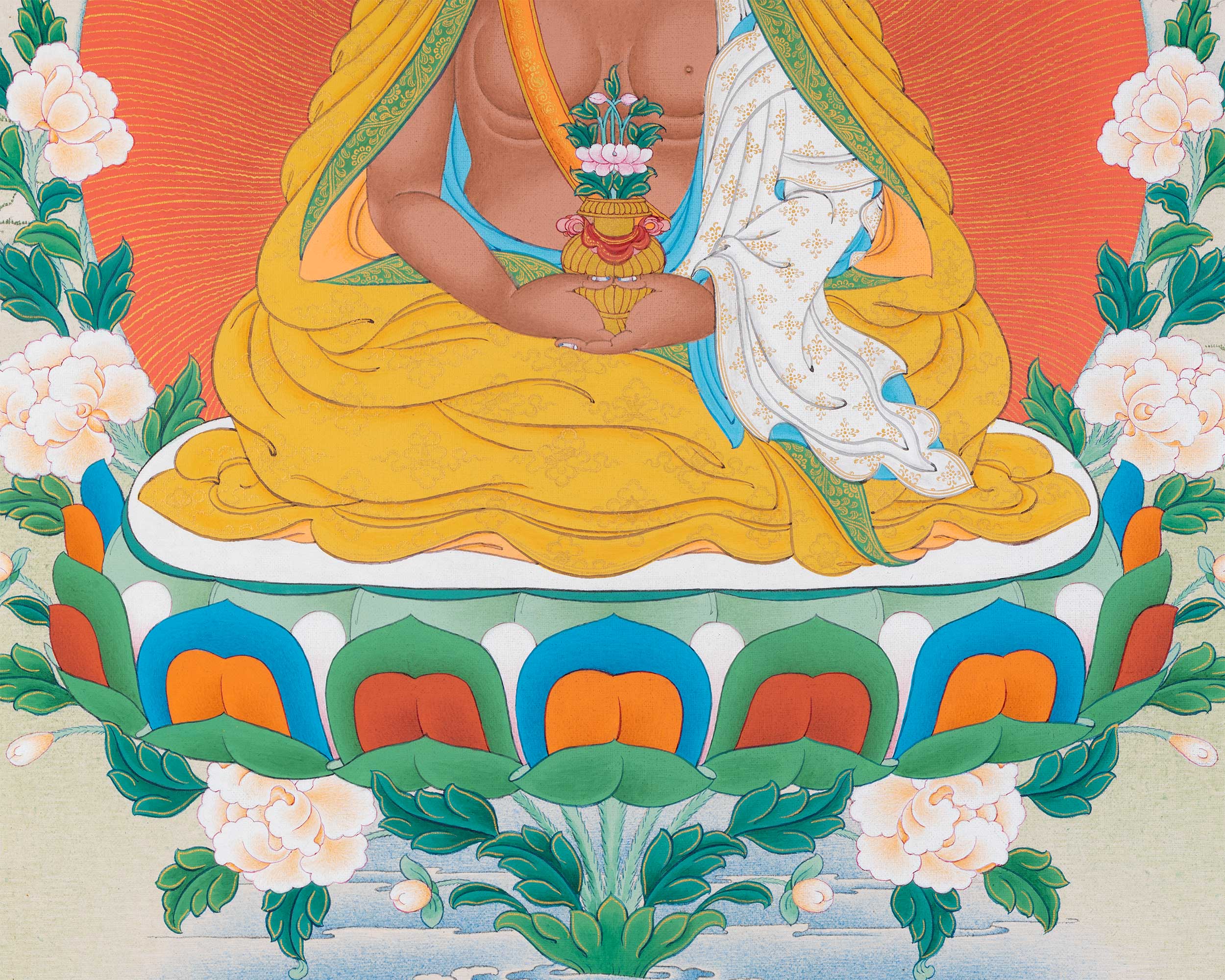 Thangtong Gyalpo Thangka Print