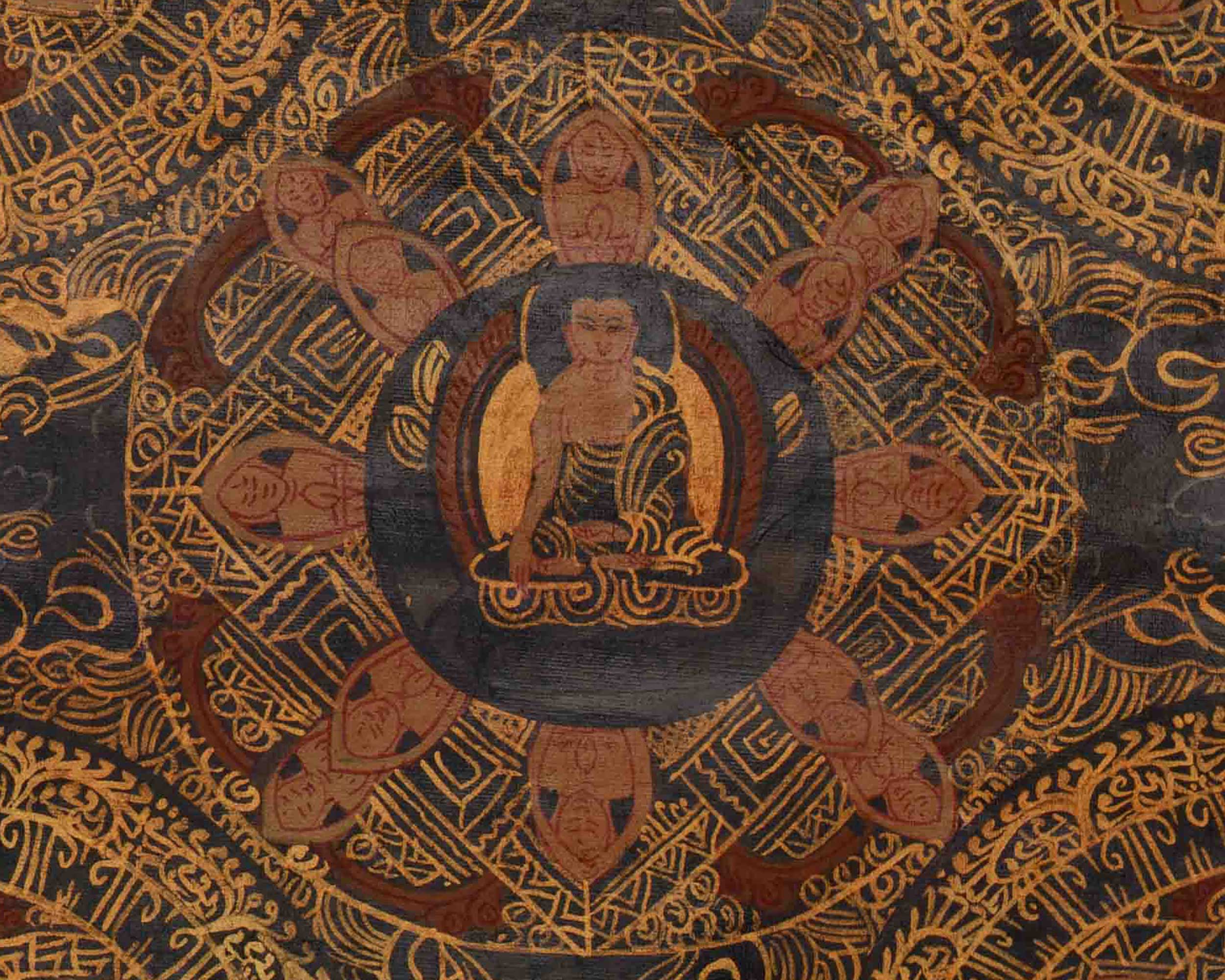 Tibetan Art of Buddha Mandala | Representing Harmony, Compassion, and Enlightenment