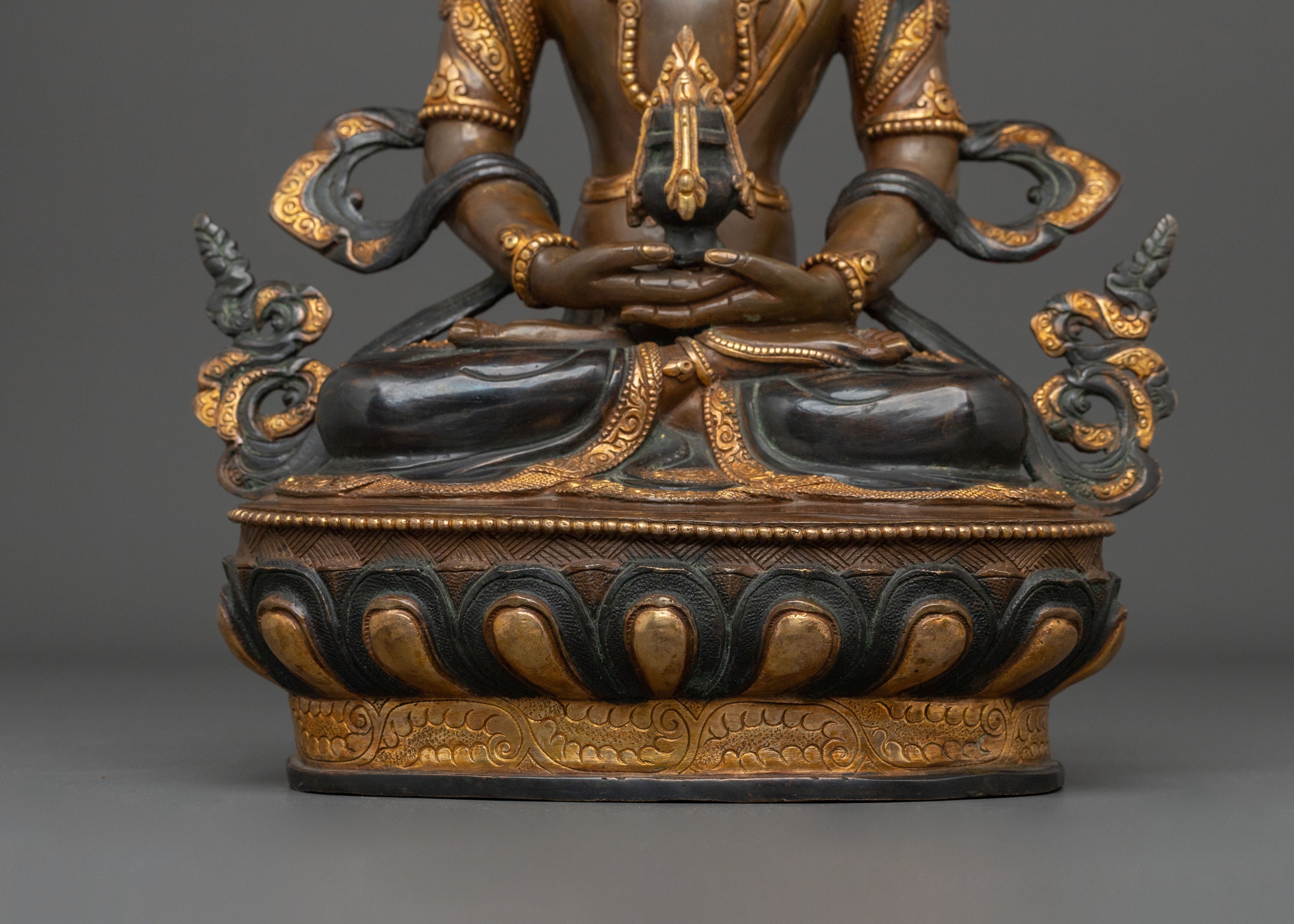 Sacred Meditation Amitayus Buddha Statue | Spiritual Home Decor
