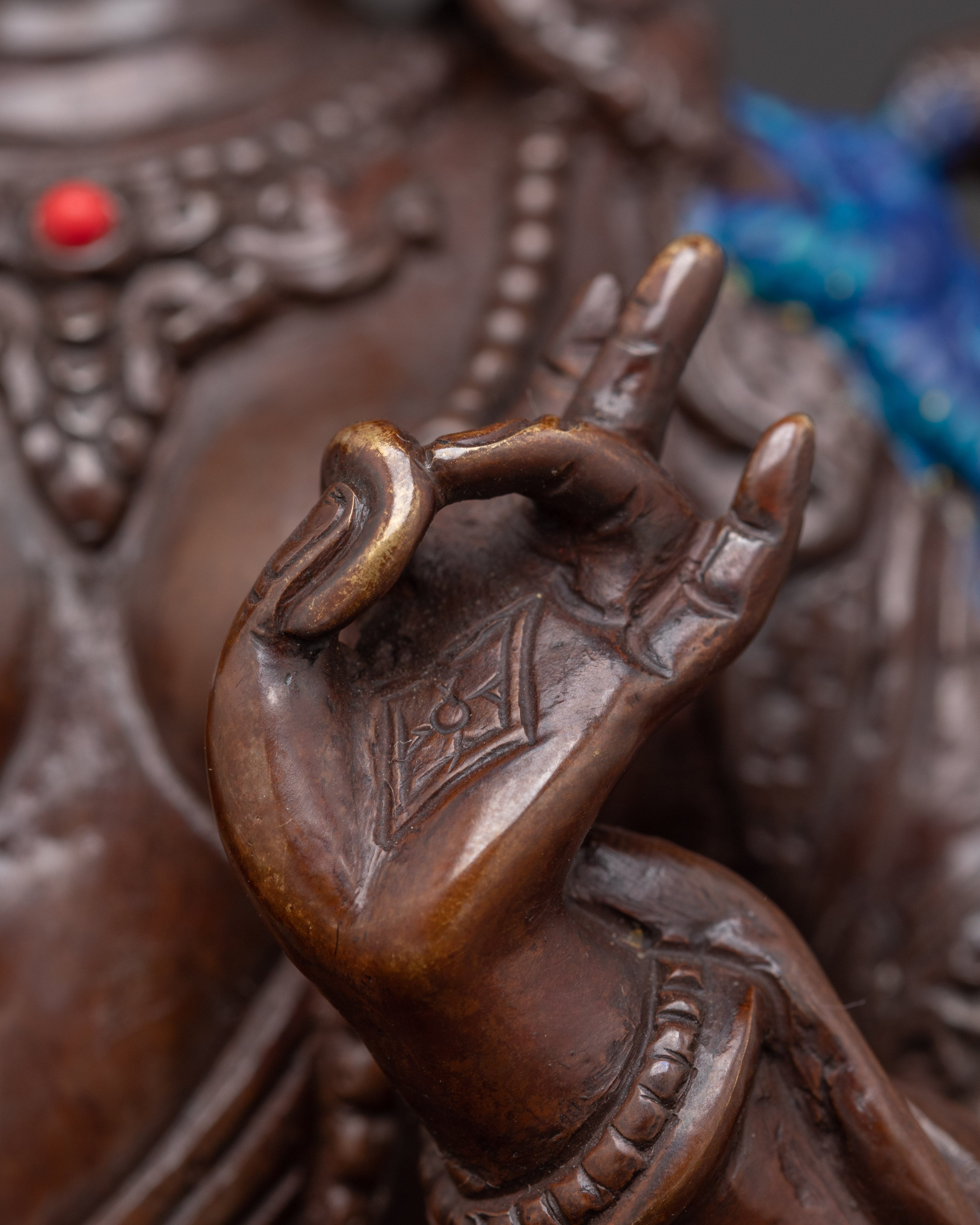 Handmade Mother Green Tara (Shyama Tara) Statue | Spiritual Altar Decor