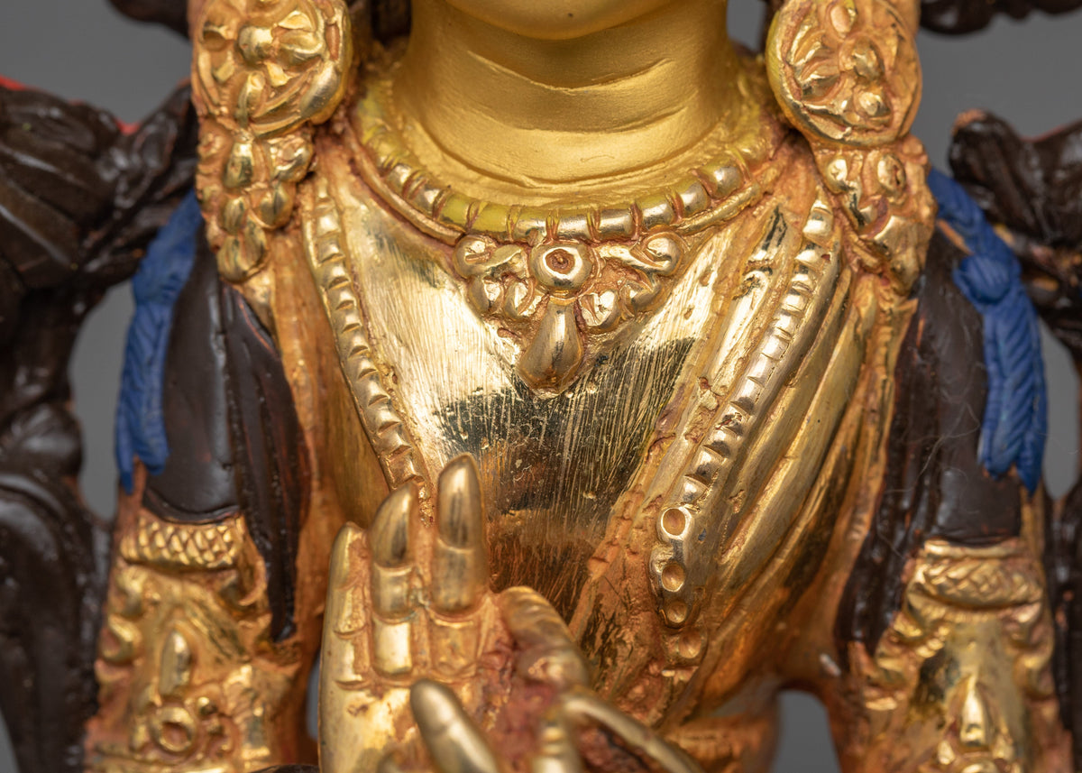 Buddha Maitreya Figurine Buddhist Art | Icon of Buddhist Faith and Hope