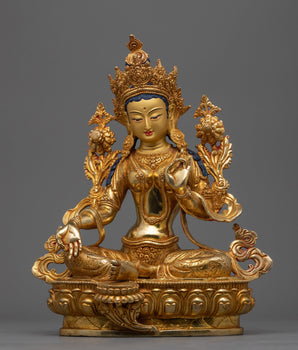 shyama-green-tara-statue 