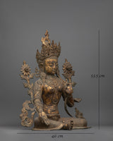 antique-green-tara-statue