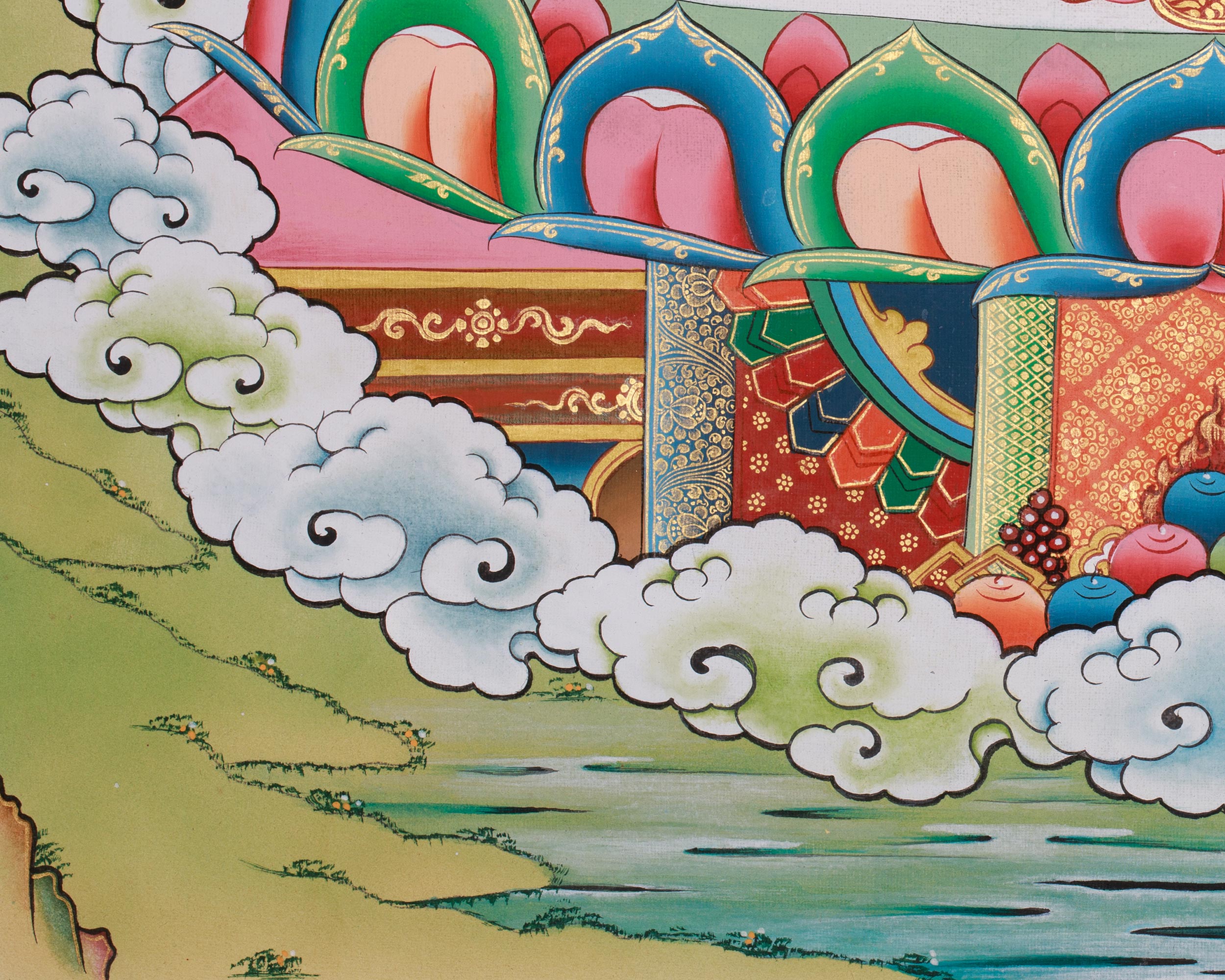 Vajrasattva Tibetan Artwork | The Ultimate State of Spiritual Purity | Diamond Being