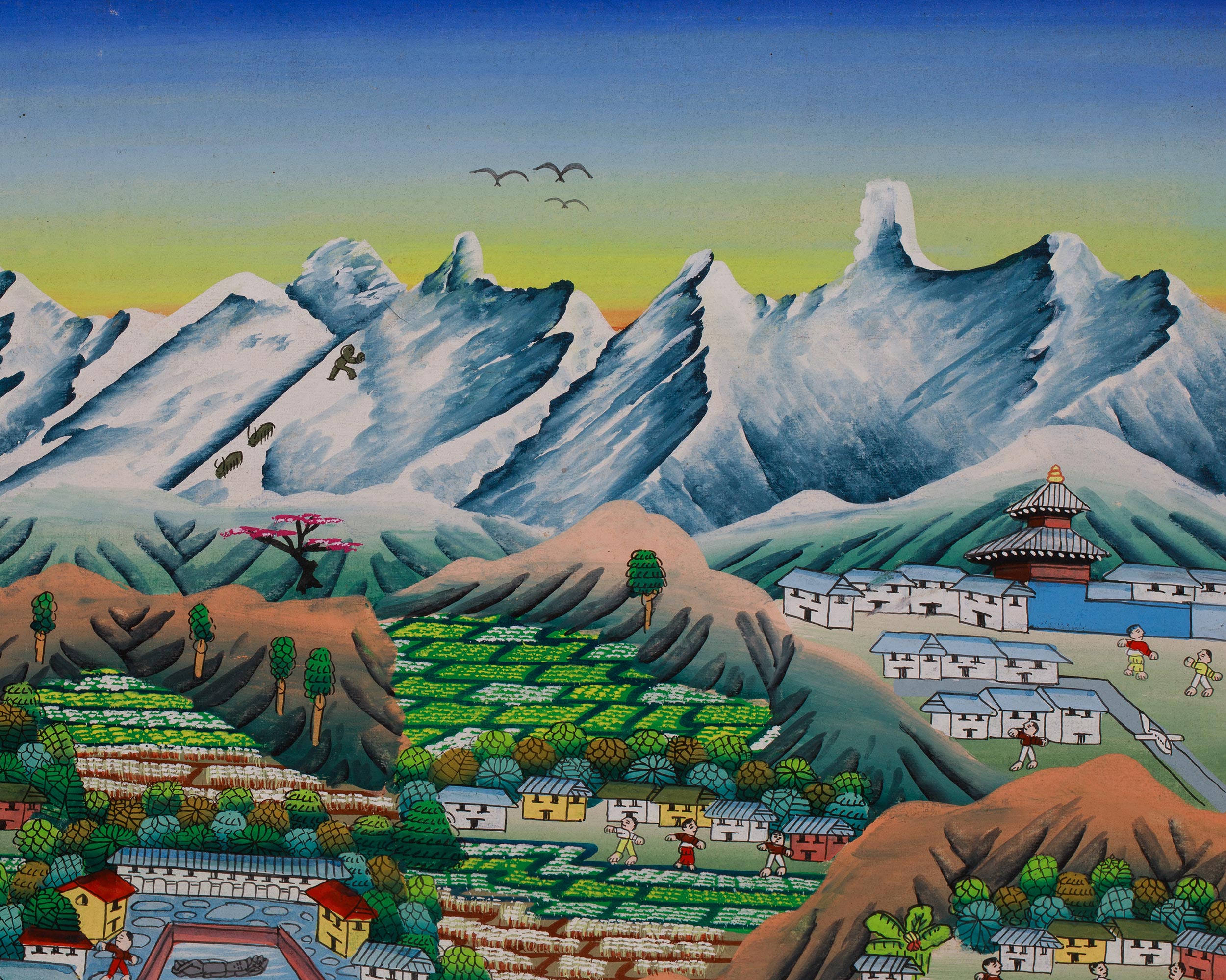 Kathmandu Valley Thangka | Himalayan Artwork