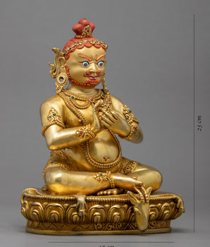 Mahasiddha Virupa Traditional Statue | Buddhist Master Art