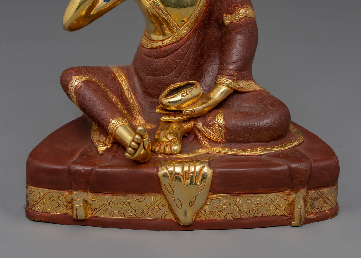 Tibetan Kagyu Master Set Figurine | Marpa, Milarepa, Gampopa Statue Set