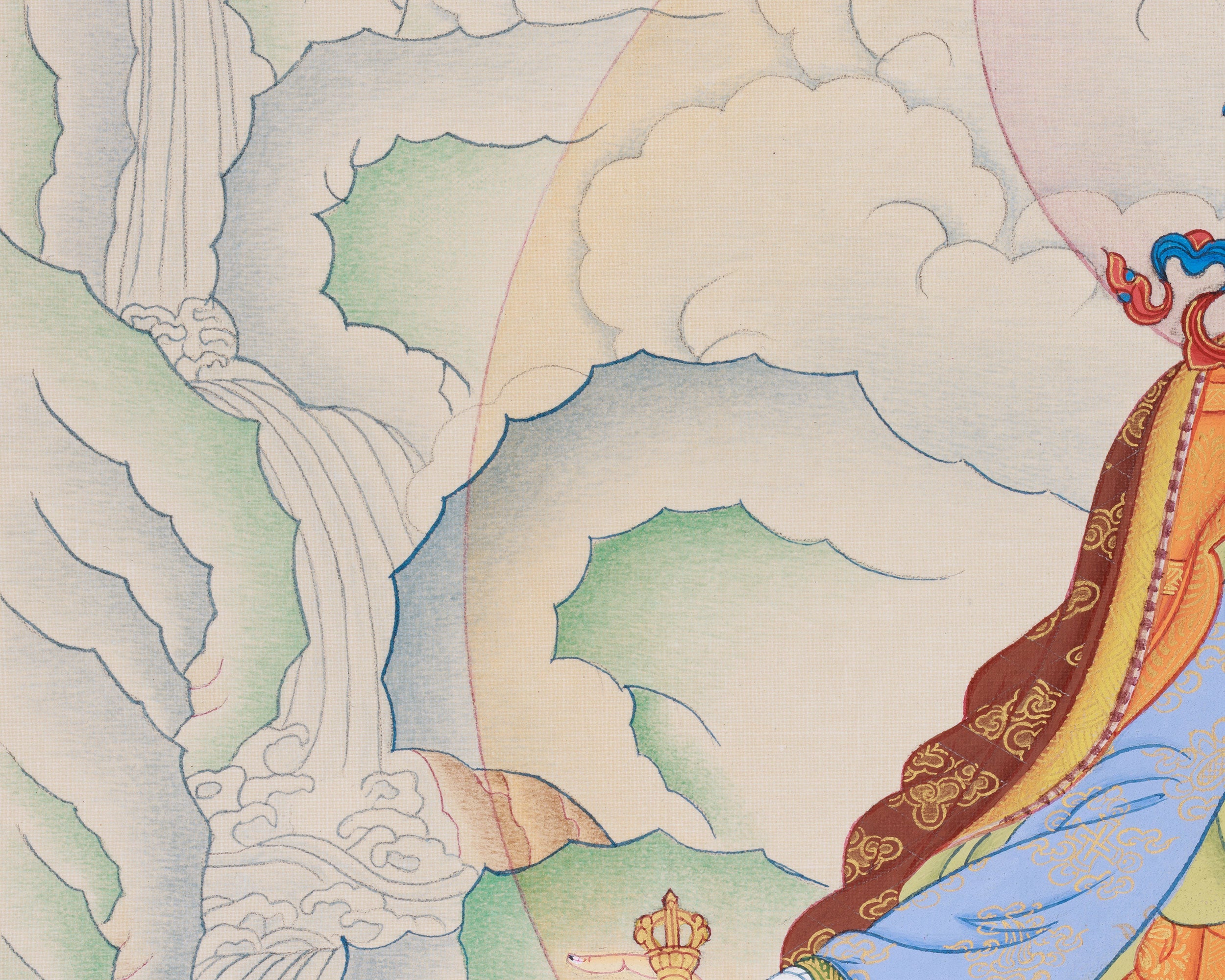 Padmasambhava | The Sacred Thangka of Guru Rinpoche, the Second Buddha