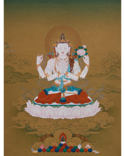 Tibetan Chenrezig Art 