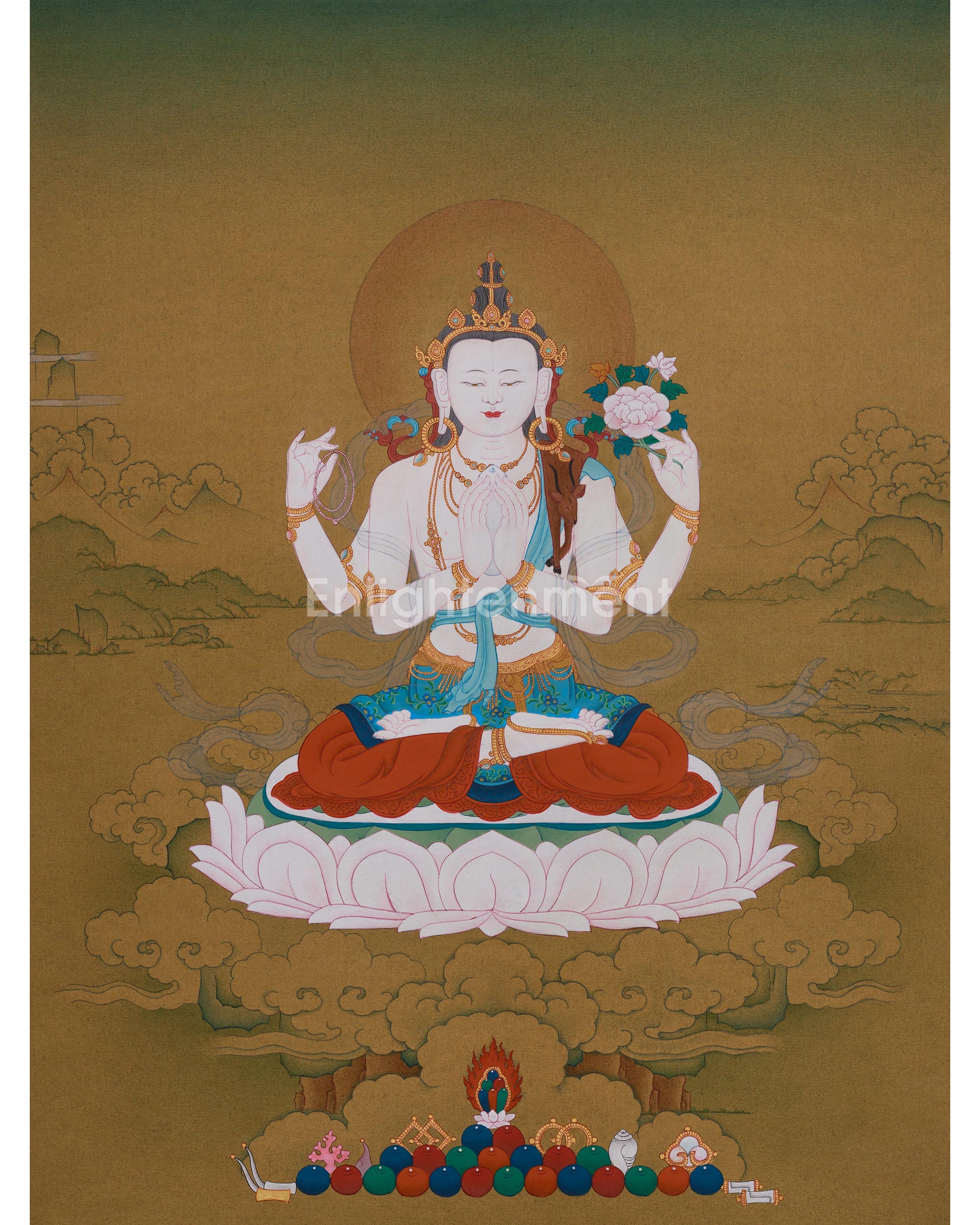 Tibetan Chenrezig Art 