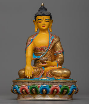 shakyamuni-buddha-colored sculpture